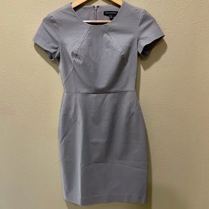 Petite Grey Banana Republic Dress